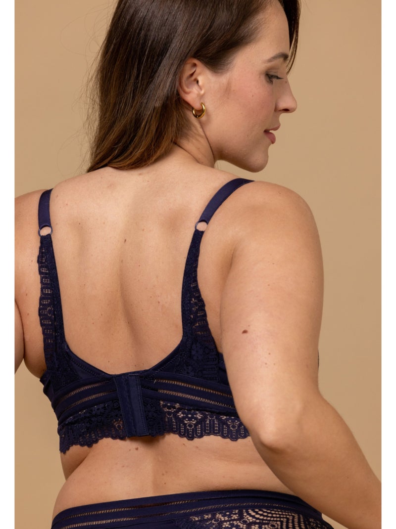 Bh sofia  van kant Blauw - Kiabi