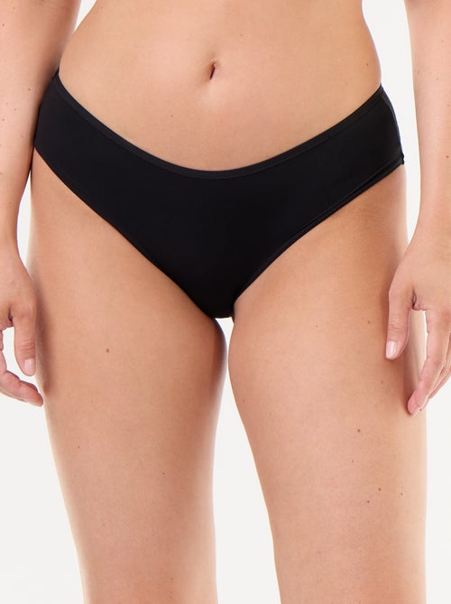 Bi-materiaal shorty van kant - Kiabi