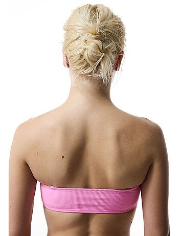 Bia haut de bikini bandeau à nœud penti