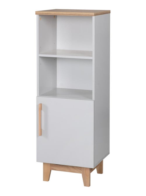 Bibliothèque enfant 1 porte 2 niches 'Roba caro' - Kiabi