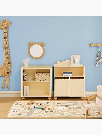 Bibliothèque enfant 2 niveaux bouli