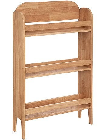 Bibliothèque enfant 3 étagères en bois hévéa ROBIN