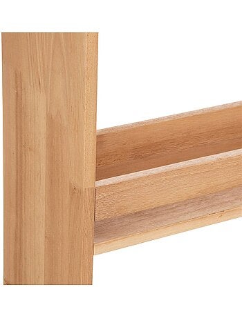Bibliothèque enfant 3 étagères en bois hévéa ROBIN