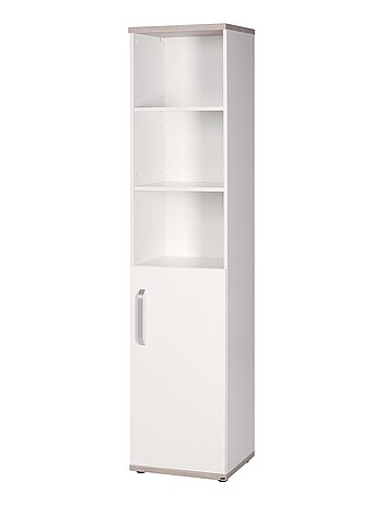 Bibliothèque enfant colonne 1 porte 3 niches 'Roba moritz'