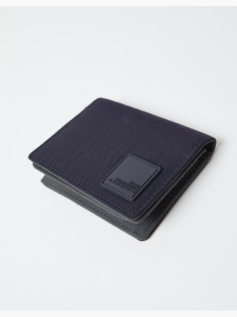 Bicolor portemonnee, mo fashion Grijs - Kiabi