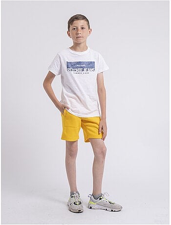 Bidmin-j fleece bermuda shorts