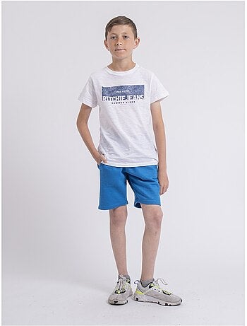 Bidmin-j fleece bermuda shorts