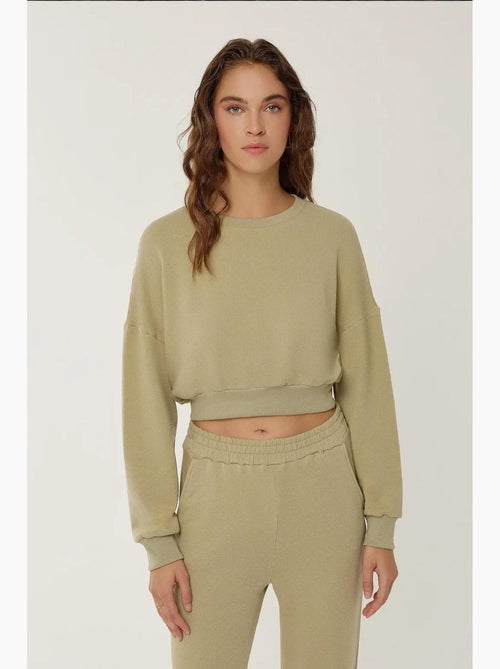 Bijgesneden sweatshirt hiccup - Kiabi