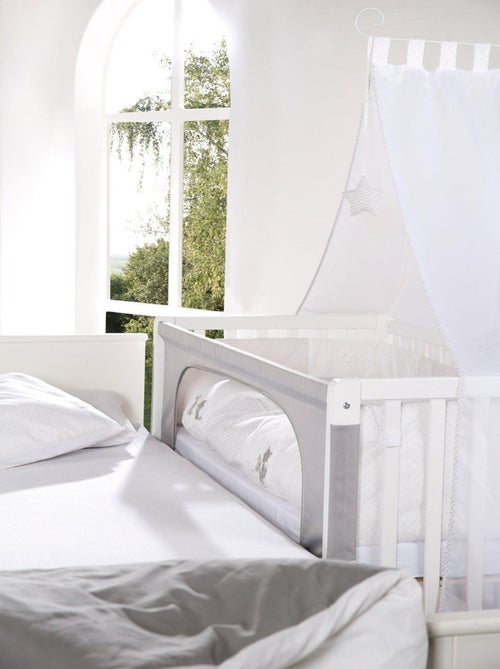 Bijzetbed 60 x 120 cm met complete beddengoedset 'Fox & Bunny' ROBA - Kiabi