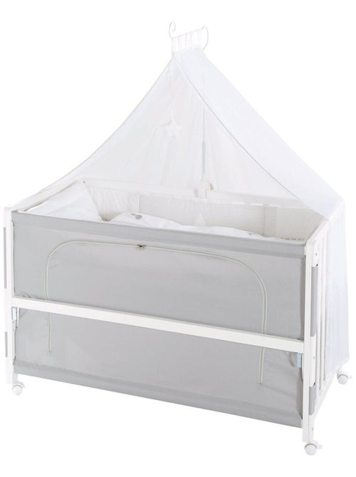 Bijzetbed 60 x 120 cm met complete beddengoedset 'Fox & Bunny' ROBA - Kiabi