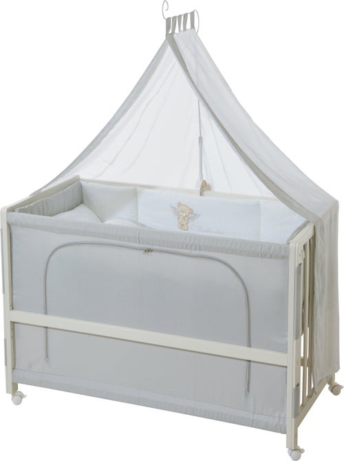 Bijzetbed 60 x 120 cm met complete beddengoedset 'heartbreaker' roba - Kiabi