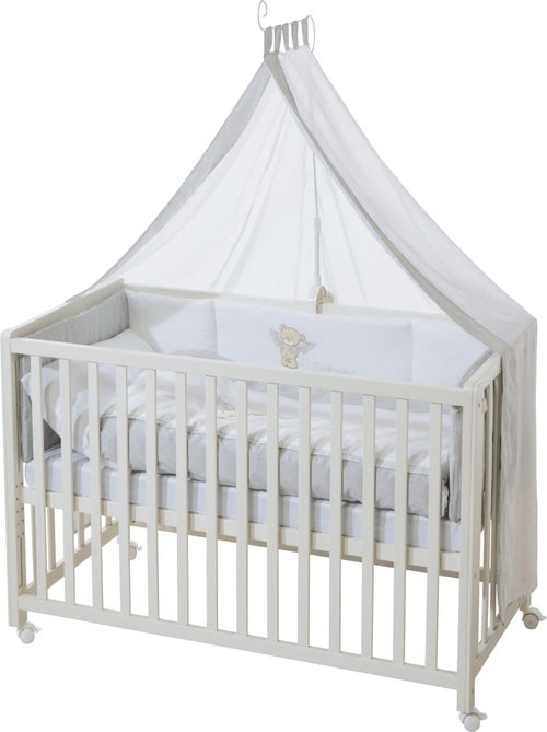 Bijzetbed 60 x 120 cm met complete beddengoedset 'heartbreaker' roba - Kiabi