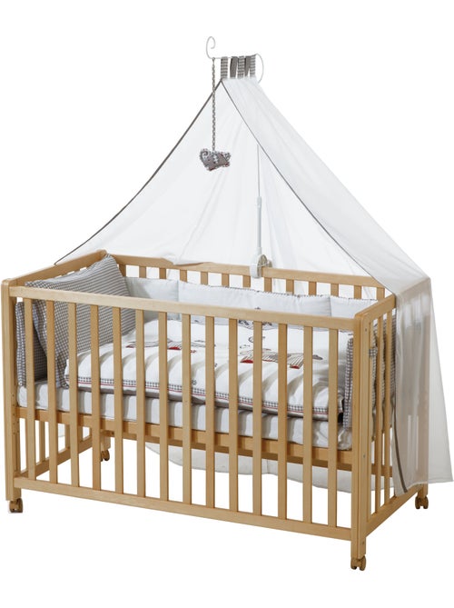 Bijzetbed 60 x 120 cm met complete beddengoedset 'jumbotwins' roba - Kiabi