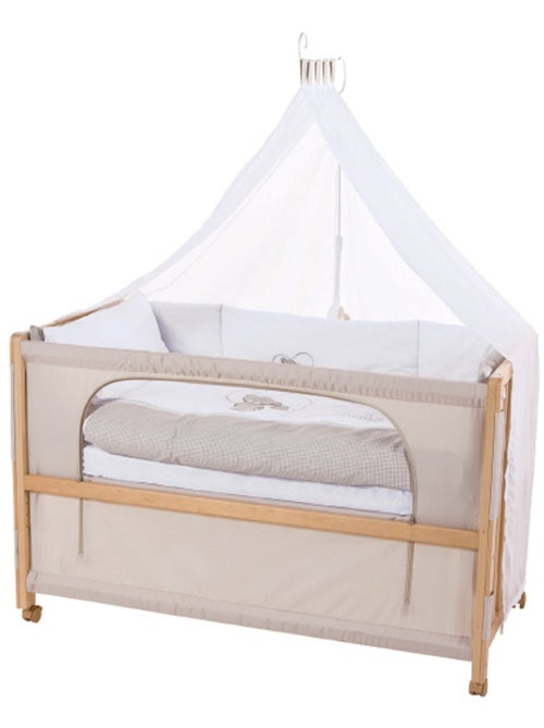 Bijzetbed 60 x 120 cm met complete beddengoedset 'liebhabaer' roba - Kiabi