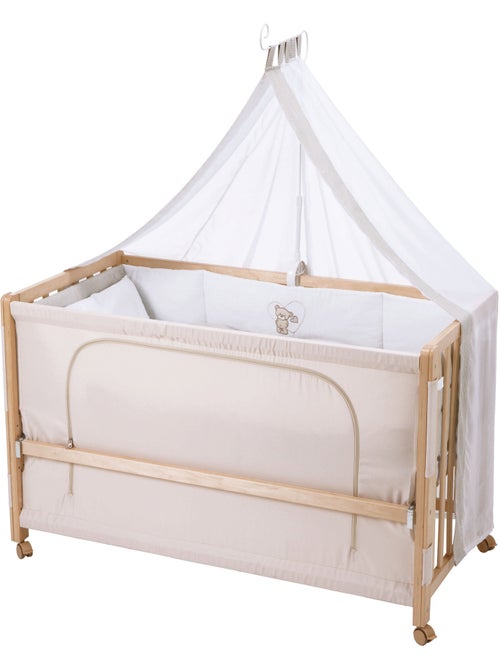 Bijzetbed 60 x 120 cm met complete beddengoedset 'liebhabaer' roba - Kiabi