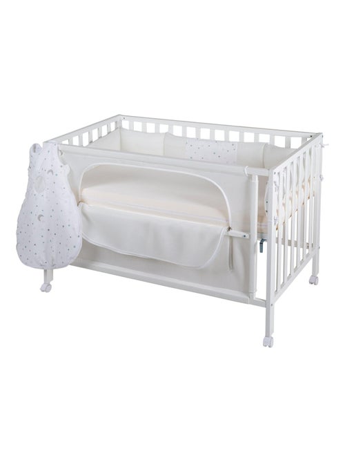 Bijzetbed 60 x 120 + matras 'safe asleep®' en accessoires 'Sternenzauber' ROBA - Kiabi
