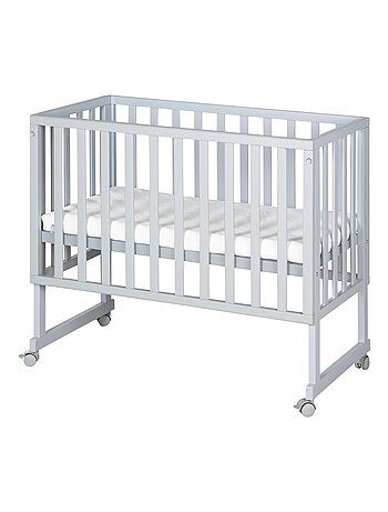 Bijzetwieg 3-in-1 met ademende matras en hekjes - roba