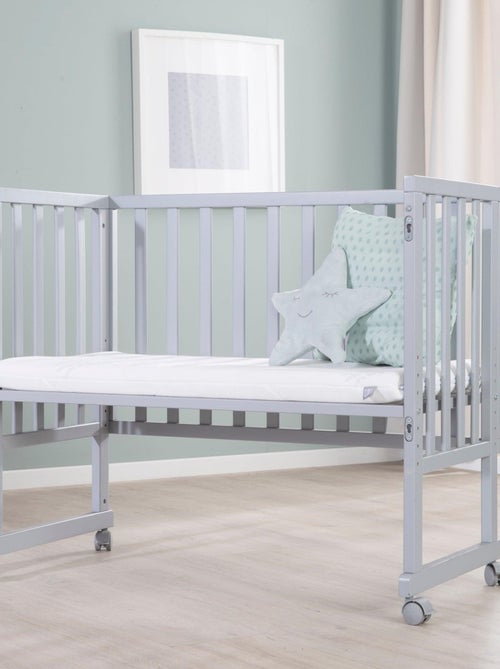 Bijzetwieg 3-in-1 met ademende matras en hekjes - roba - Kiabi