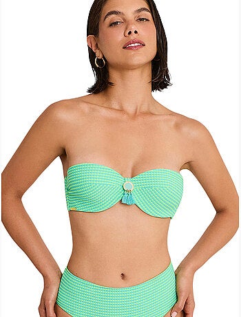 Bikini bandeau zwemkleding topje bay
