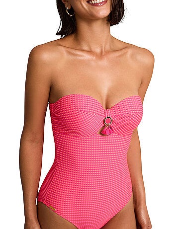 Bikini beugelloos eendelig zwempak bay