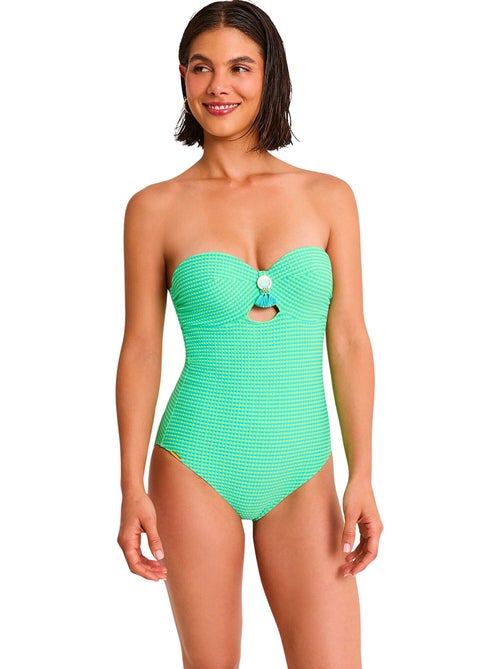 Bikini beugelloos eendelig zwempak bay - Kiabi Bikini beugelloos eendelig zwempak bay - Kiabi