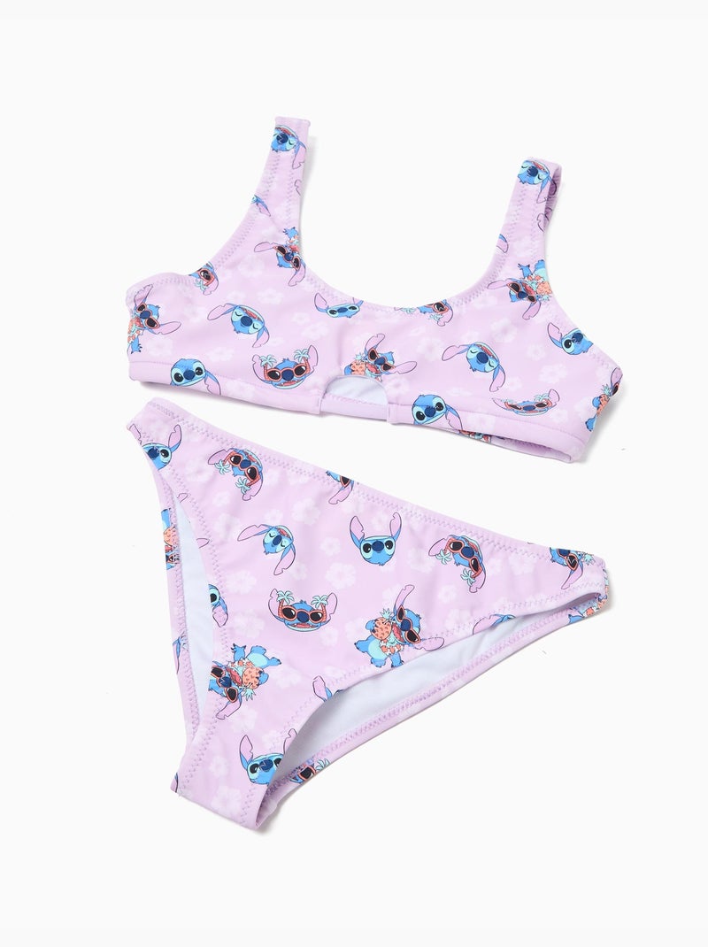 Bikini 'Stitch' Disney©, MO Fashion Paars - Kiabi