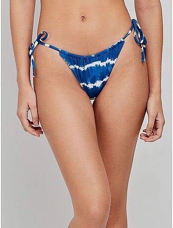 Bikinibroekje braziliaans tie-dye print