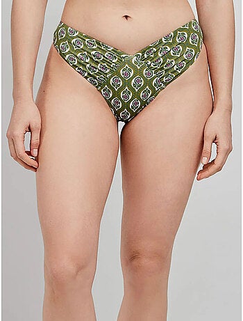 Bikinibroekje braziliaanse snit in v