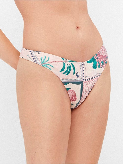Bikinibroekje braziliaanse snit in v-vorm - Kiabi Bikinibroekje braziliaanse snit in v-vorm - Kiabi