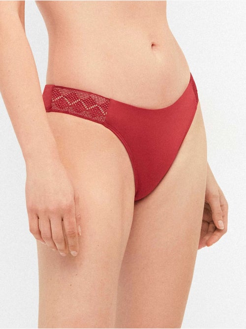 Bikinibroekje kant zijkanten - Kiabi