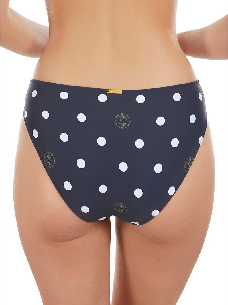 Bikinibroekje lunares navy Marineblauw - Kiabi