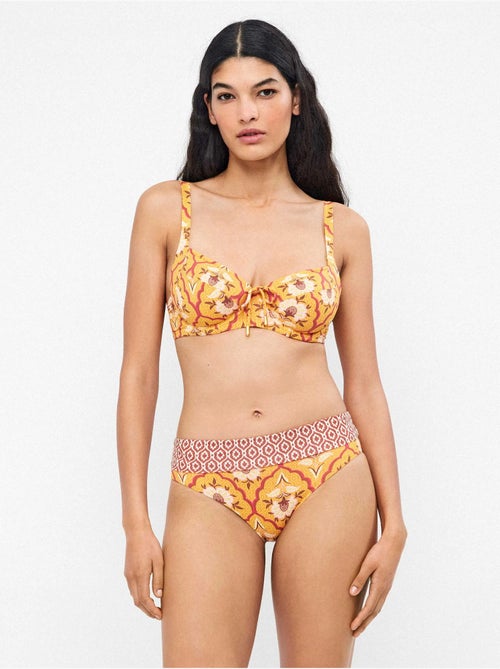 Bikinibroekje met dubbele print in meerdere posities - Kiabi Bikinibroekje met dubbele print in meerdere posities - Kiabi