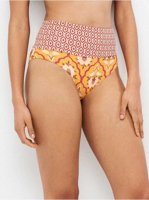 Bikinibroekje met dubbele print in meerdere posities - Kiabi Bikinibroekje met dubbele print in meerdere posities - Kiabi