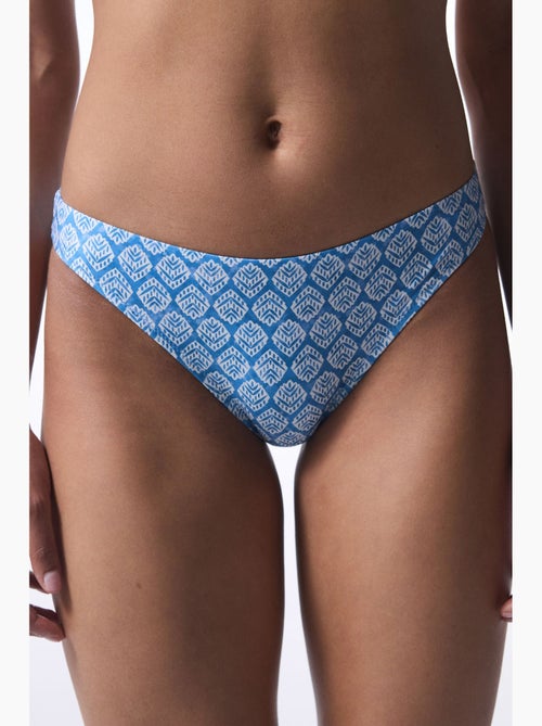 Bikinibroekje met geometrische print penti - Kiabi Bikinibroekje met geometrische print penti - Kiabi