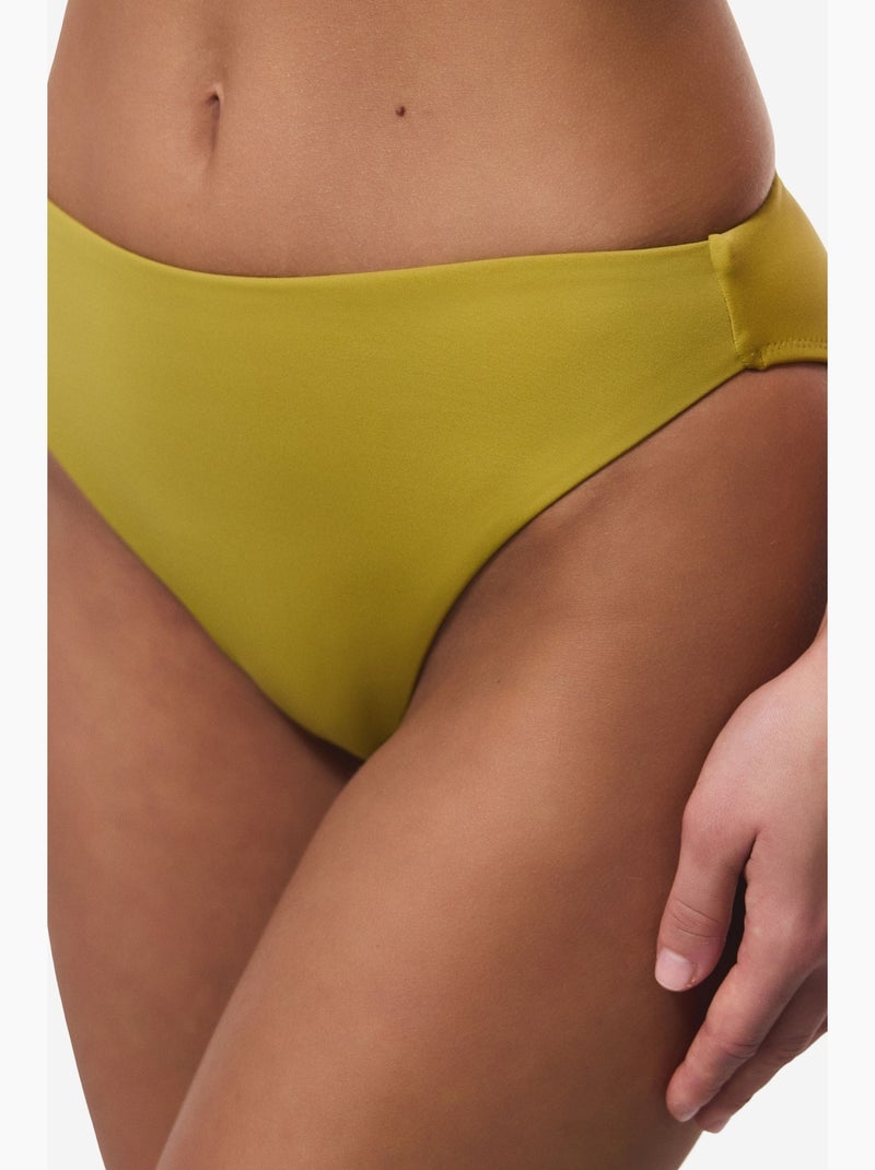 Bikinibroekje met hoge beenuitsnijding en slipmodel penti Amber - Kiabi