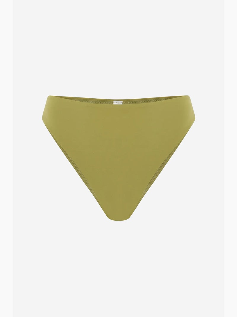 Bikinibroekje met hoge beenuitsnijding en slipmodel penti Amber - Kiabi