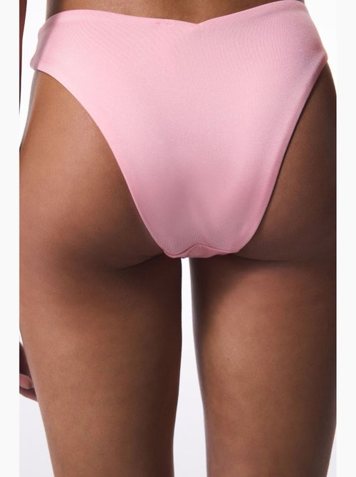 Bikinibroekje met kralendetail en v-snit penti - Kiabi