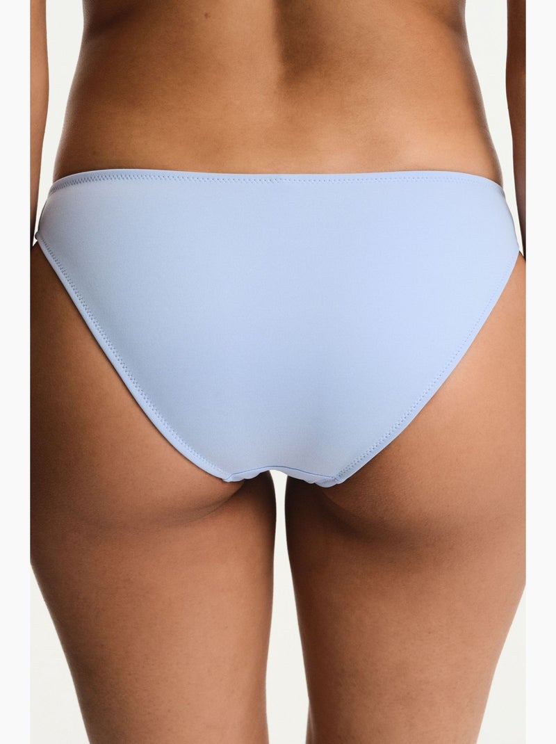 Bikinibroekje met lage taille penti Hemelsblauw - Kiabi