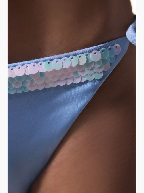 Bikinibroekje met pailletten penti - Kiabi Bikinibroekje met pailletten penti - Kiabi