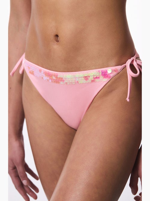 Bikinibroekje met pailletten penti - Kiabi