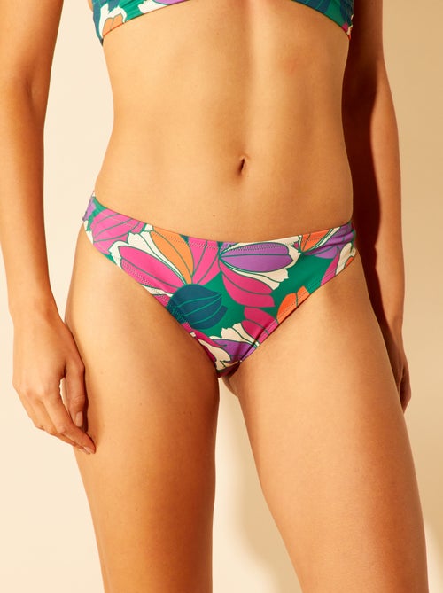Bikinibroekje met print - Kiabi