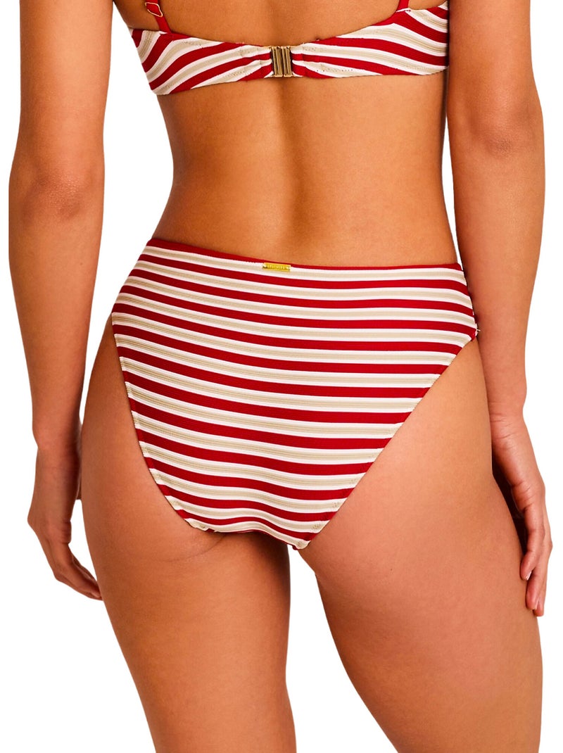 Bikinibroekje sailor Rood - Kiabi