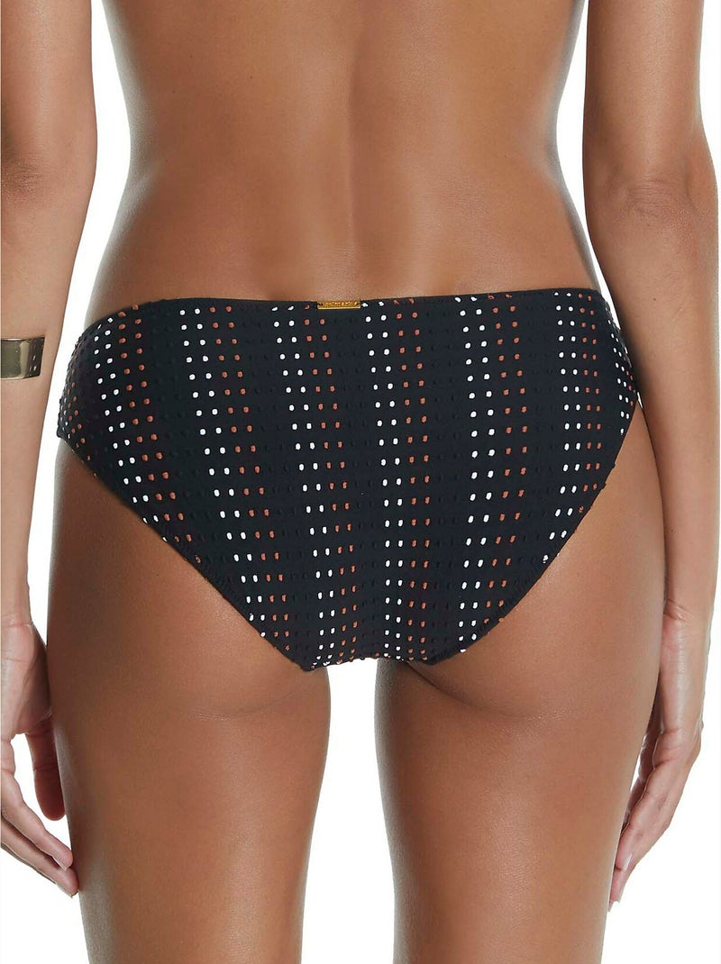 Bikinislip plumetti zwart Zwart - Kiabi