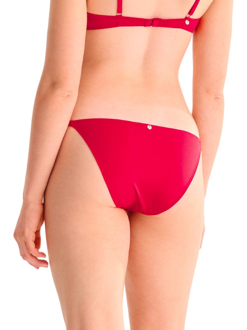 Bikinislip sugarlace Rood - Kiabi