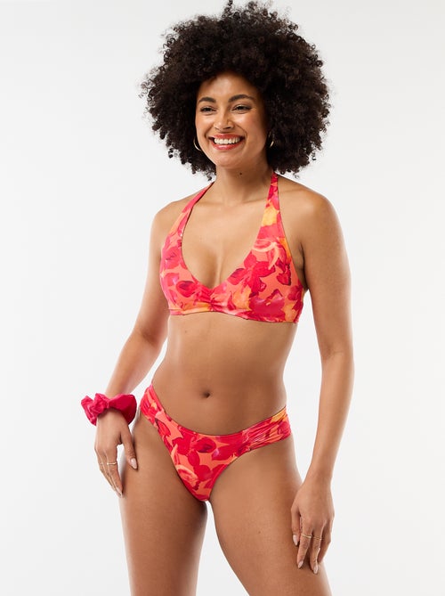 Bikinitanga met bloemenprint - Kiabi