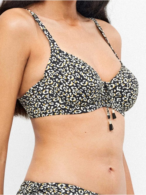 Bikinitop capaciteit cups c en d - Kiabi