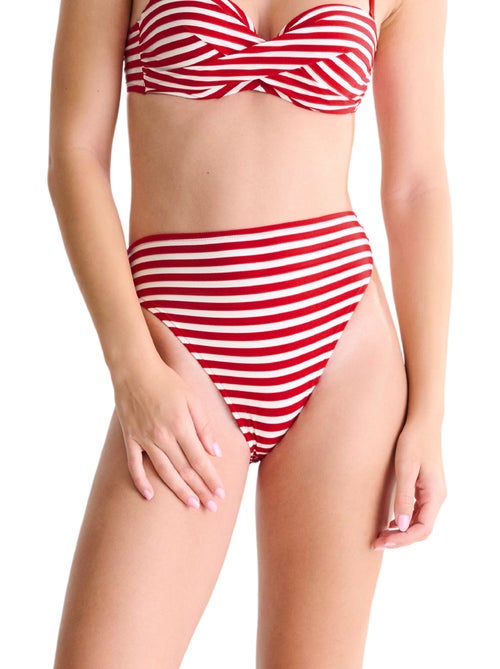 Bikinitop met hoge taille bondi beach - Kiabi