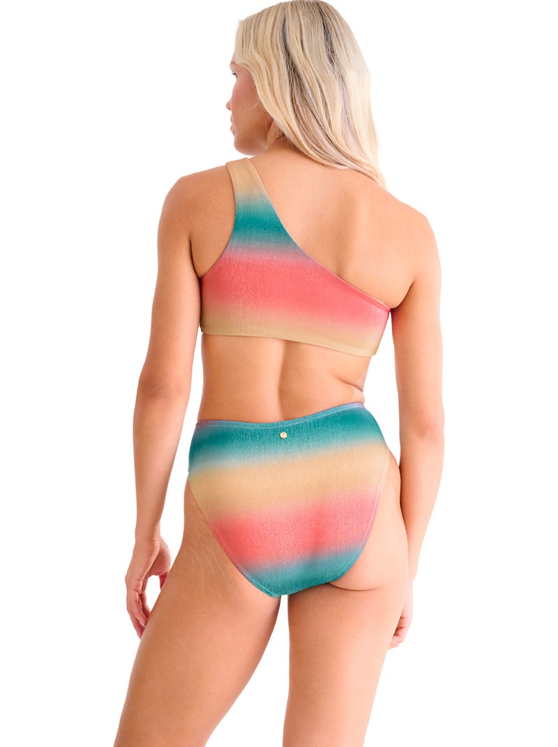Bikinitop met hoge taille cairo Roze - Kiabi