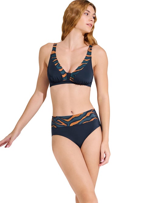 Bikinitop met hoge taille tanzania - Kiabi Bikinitop met hoge taille tanzania - Kiabi