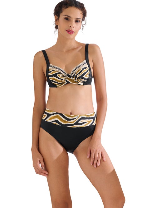 Bikinitop met hoge taille tanzania - Kiabi Bikinitop met hoge taille tanzania - Kiabi